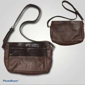 SAS S.A.S Vintage Leather Hand Sewn Bag Pu…